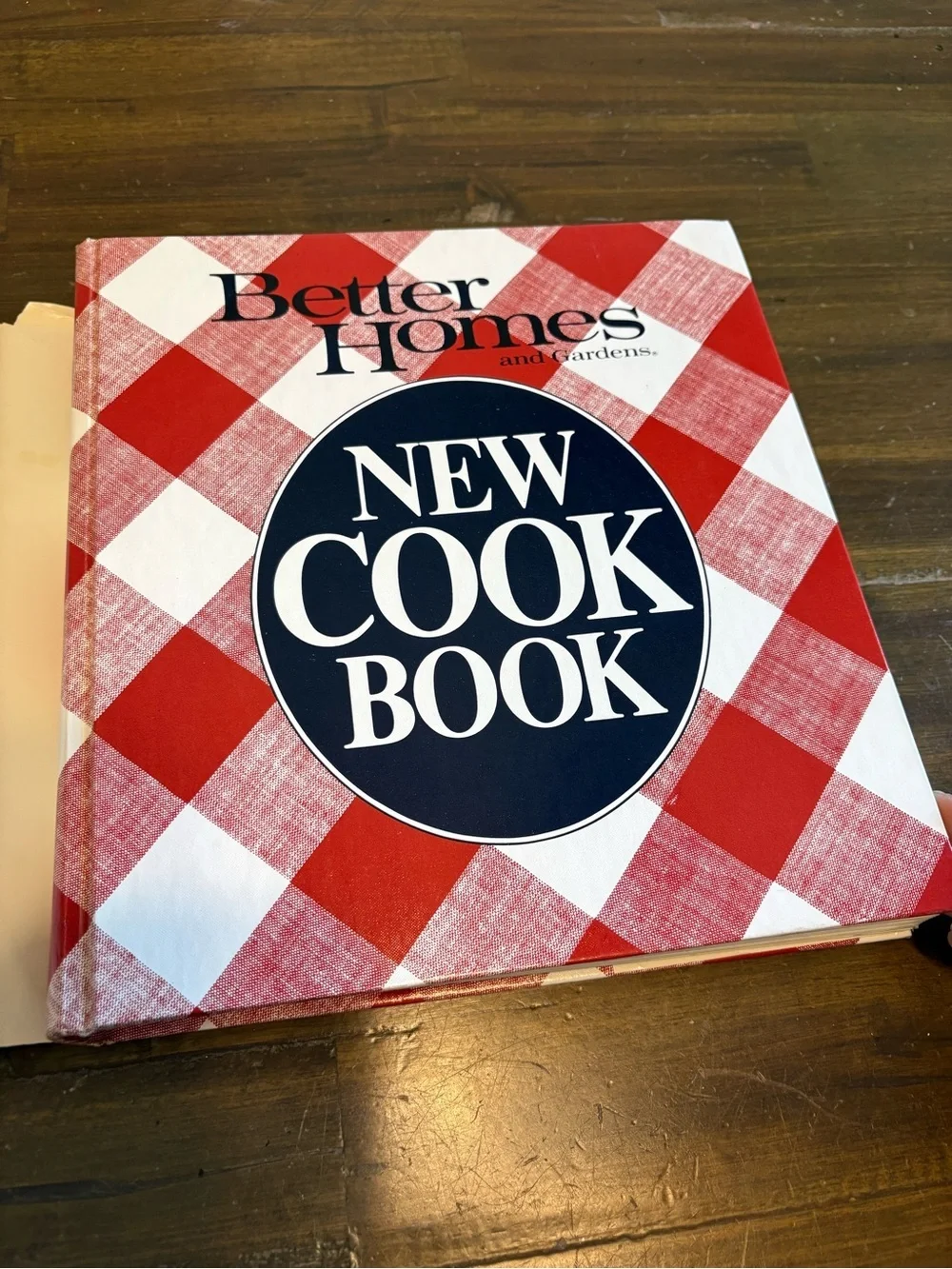 Better Homes And Gardens New Cook Book Hard Cover 1982 Plaid Recipe Pictures